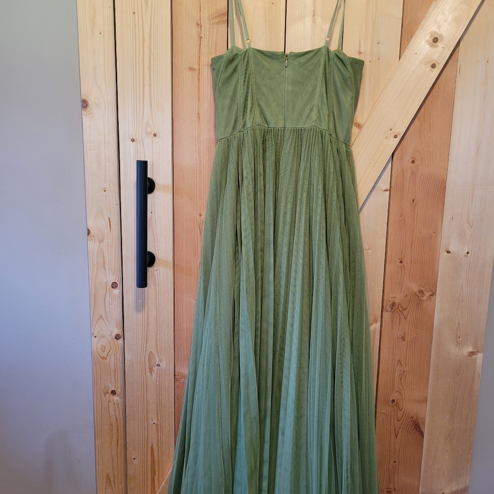 Hutch Amara Corset Pleated Midi Dress - Picture 6 of 9